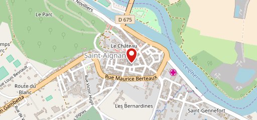 Aux Cépages sur la carte