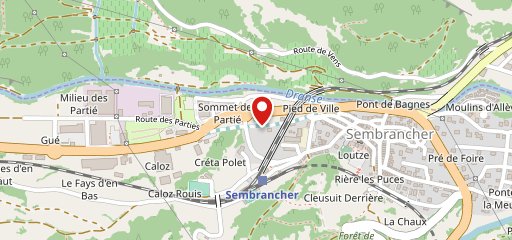 Aux Croquignoles Sembrancher sulla mappa