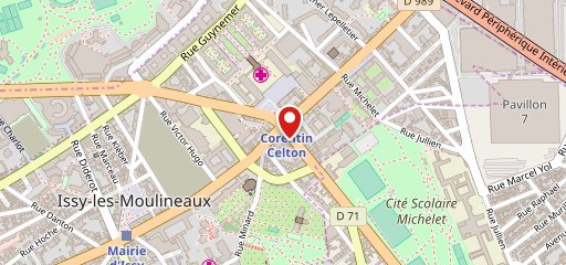 Aux Délices de l'Etoile Issy sur la carte