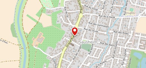 Aux Délices de Sausheim sur la carte