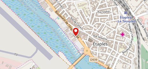 Aux Pêcheurs d'Etaples sur la carte