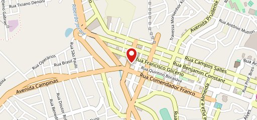 Avenida Café no mapa