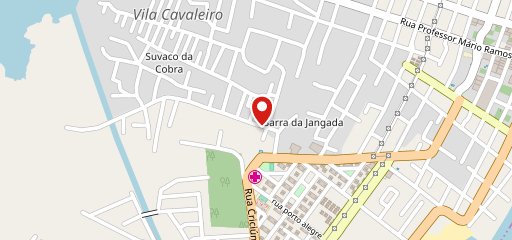 Aventuteiros Pizza no mapa