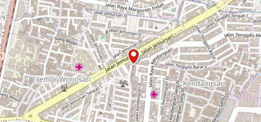 Kedai Jujugan Cab. Jl. Jemursari on map