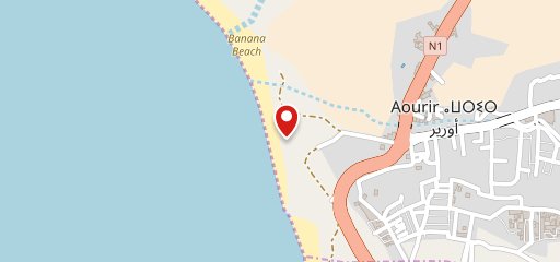 Ayour Beach sur la carte