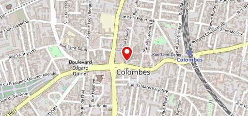 ZUMITA COLOMBES sur la carte