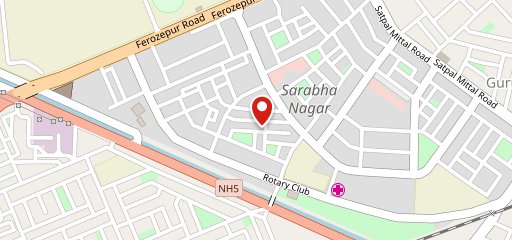 Baba Chicken Brs Nagar on map