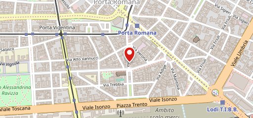 Bacancíto Milano sulla mappa