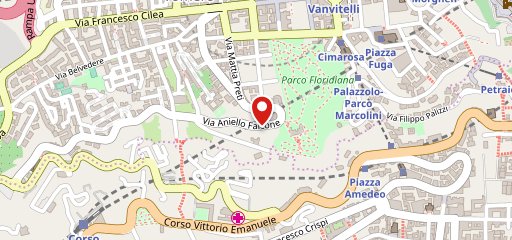 Bacco incontra Venere Naples sulla mappa