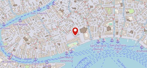 Bacino San Marco Redentore sulla mappa