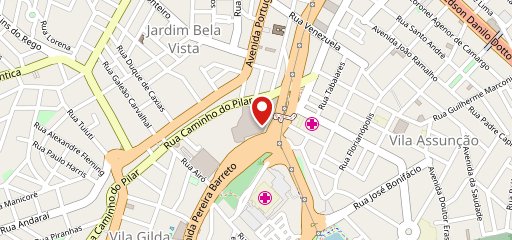 Bacio di Latte - Shopping ABC no mapa