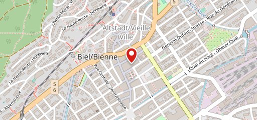 Back-Caffee AG, Grand Café, Marktgasse 16/18, Biel sulla mappa