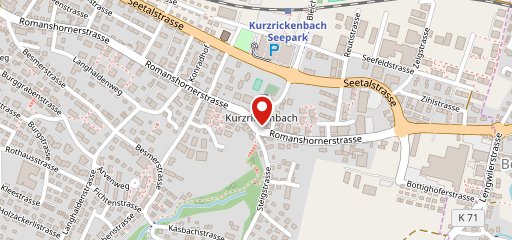 Café Bürgin Kurzrickenbach sulla mappa