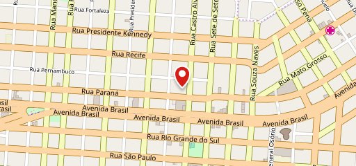 KOMO sushi Cascavel PR no mapa