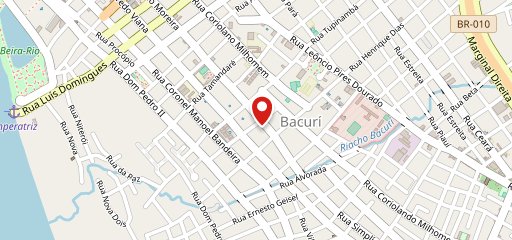 Bacurí Grill no mapa