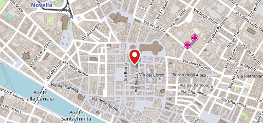 Badiani Gelato Firenze sulla mappa