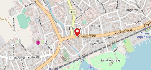 Bäckerei Nussbaumer Zugerstrasse 15 sulla mappa