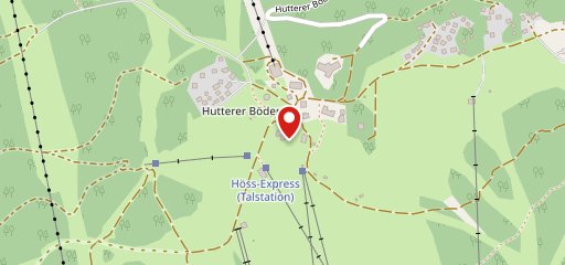 Bärenhütte, Hinterstoder Hutterer Boden sur la carte