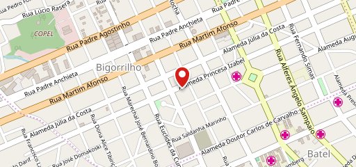 Baggio Pizzeria no mapa