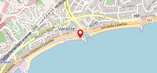 Ristorante Bagni Roma Varazze sulla mappa