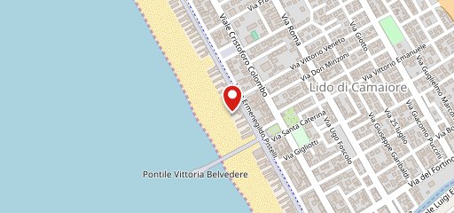 Ristorante Batigia Lido di Camaiore sulla mappa