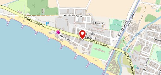 Ristorante del Bagno Sauro Marinella sulla mappa