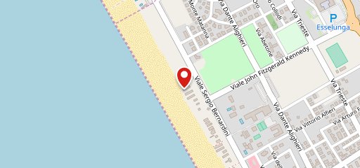 Bagno Lido Verde sulla mappa