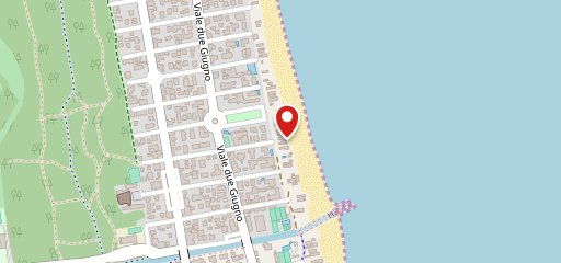Ristorante Bagno Pino Beach 285 sur la carte