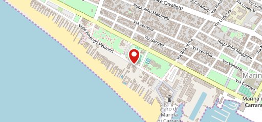Bar Bagno Mexico Savarese Marina di Carrara sulla mappa