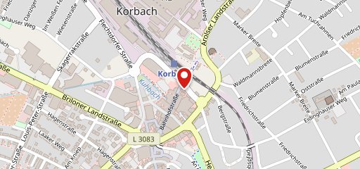 Döner King Korbach sur la carte