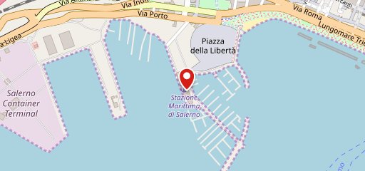 BAHR SALERNO il salotto nel mare sulla mappa