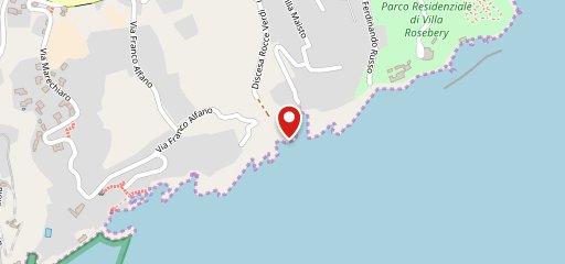 Baia delle Rocce Verdi Villa Fattorusso sulla mappa