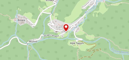 Baita dei Pittori sur la carte