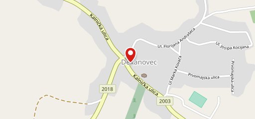 Bajzovi Dvori sulla mappa