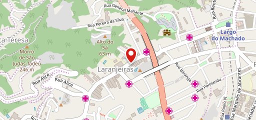 Balada Mix Laranjeiras Restaurante Pizzaria Hamburgueria e Lanches no mapa