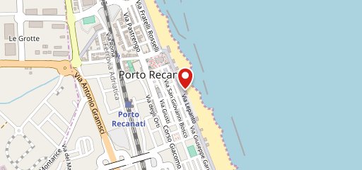 Balneare Pizzeria Antonio Porto Recanati sur la carte