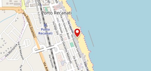 Balneare Marinello Beach sur la carte