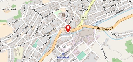 Hotel Balsthal sulla mappa