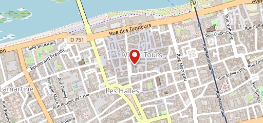 Balzac Burger Tours sur la carte