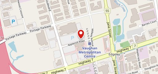 Balzac's Vaughan Metropolitan Centre sur la carte