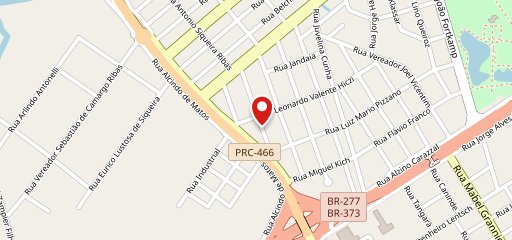 Flash Lanches-Guarapuava no mapa