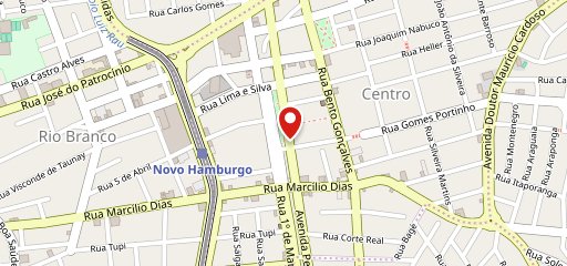 Banca 8 lanches em Novo Hamburgo no mapa