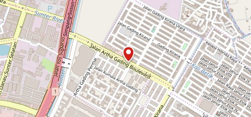 Bapao Legenda Gading Kirana on map