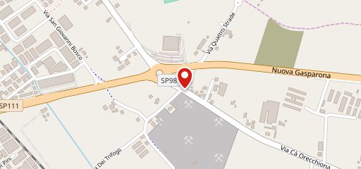 Bar 4 Strade sulla mappa
