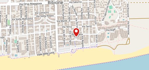 Ausonia Beach sur la carte