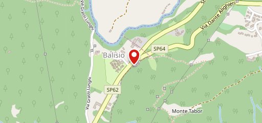 Bar Balisio sur la carte