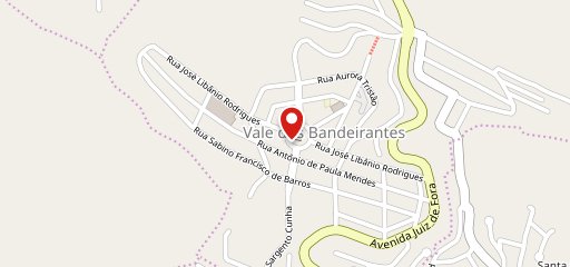 Bar Bandeirantes a famosa asinha no mapa