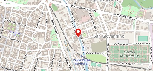 Bar Bistrot in Naviglio sulla mappa