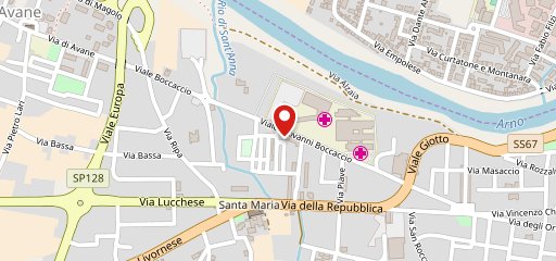 BAR Boccaccio SDF di Giuntini Claudio e C. SDF sulla mappa