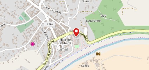 La Brasserie sur la carte